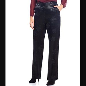 NWT 1. State Floral Jacquard Wide Leg Pant